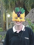 Erica In Her Carnival Mask